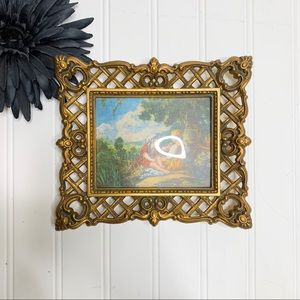 Vintage A Cameo Creation Square Framed Photo